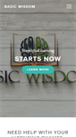 Mobile Screenshot of basicwisdom.net