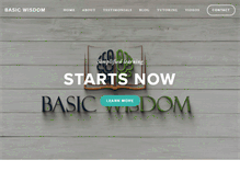 Tablet Screenshot of basicwisdom.net